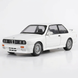 BMW M3 E30 1991 белая масштаб 1:24  1901-440 фото 1