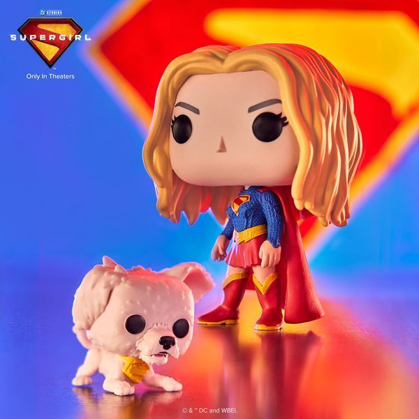 Набор игровых фигурок Funko POP! серии Супергерл - Супергерл и Крипто Суперпес 90801 фото