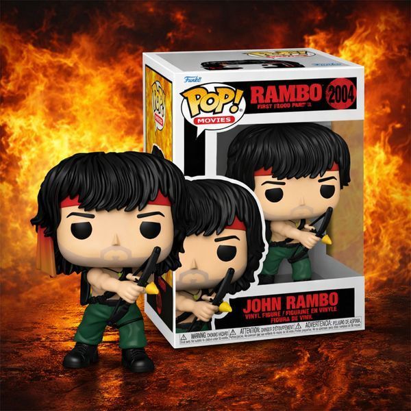 Игровая фигурка Funko POP! серии Рэмбо 2 - Джон Рэмбо с луком 90362 фото