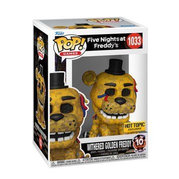 Игровая фигурка Funko POP! - Сломанный золотой Фредди 83091 фото