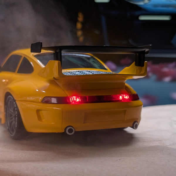 Машинка на радиоуправлении Porsche 911 желтый для дрифта S814-2 фото