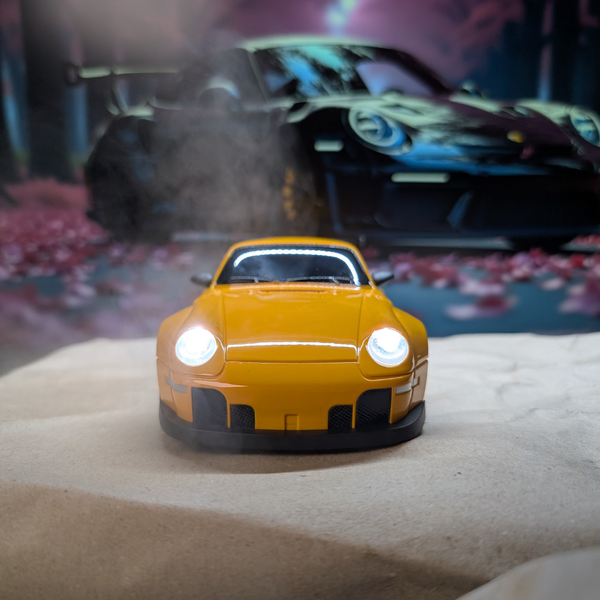 Машинка на радиоуправлении Porsche 911 желтый для дрифта S814-2 фото