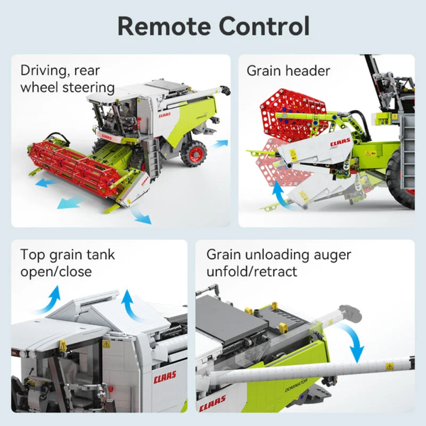 Конструктор CaDA Master 1:17 CLAAS Dominator 370 (C61508W) C61508W фото