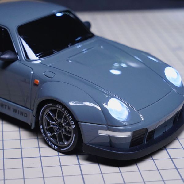 Машинка на радиоуправлении Porsche 911 синий для дрифта S814-BLU фото