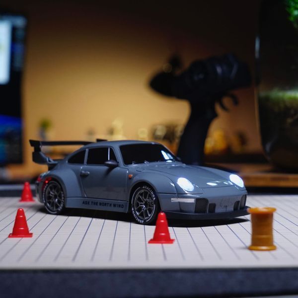 Машинка на радиоуправлении Porsche 911 синий для дрифта S814-BLU фото