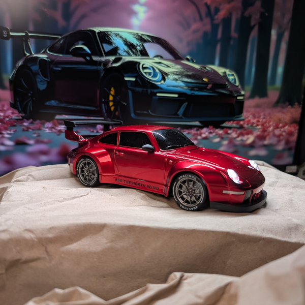 Машинка на радиоуправлении Porsche 911 красный для дрифта S814-2 фото