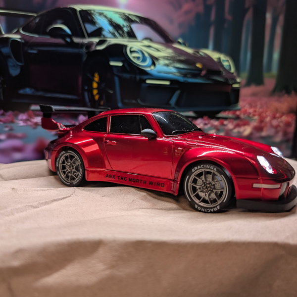 Машинка на радиоуправлении Porsche 911 красный для дрифта S814-2 фото