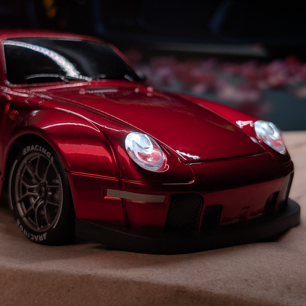 Машинка на радиоуправлении Porsche 911 красный для дрифта S814-2 фото