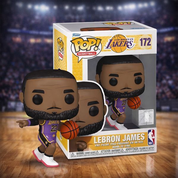 Игровая фигурка Funko POP! серии NBA: Los Angeles Lakers - Леброн Джеймс 75117 фото
