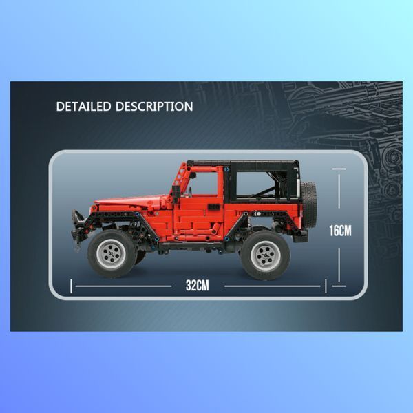 Конструктор Decool Позашляховик Extreme Off-Road (33005) 33005 фото