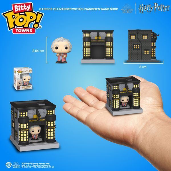Набір фігурок Bitty Pop! Town серії Гаррі Поттер - Олівандер і крамниця чарівних паличок 83627 фото