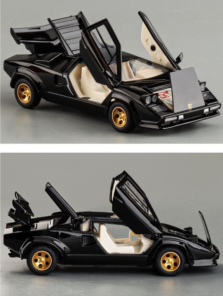 Lamborghini Countach 1989 белая масштаб 1:32  M-LAM фото