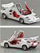 Lamborghini Countach 1989 белая масштаб 1:32  M-LAM фото 8