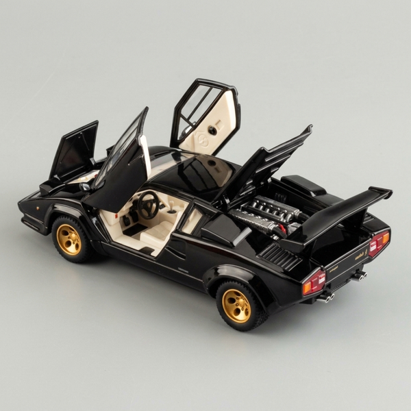 Lamborghini Countach 1989 чорна масштаб 1:32  M-LAM фото