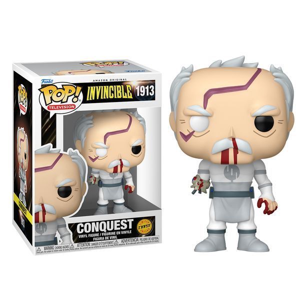 Ігрова фігурка Funko POP! серії Невразливий - Конквест (у битві з Невразливим) (W/CH) 93083 фото