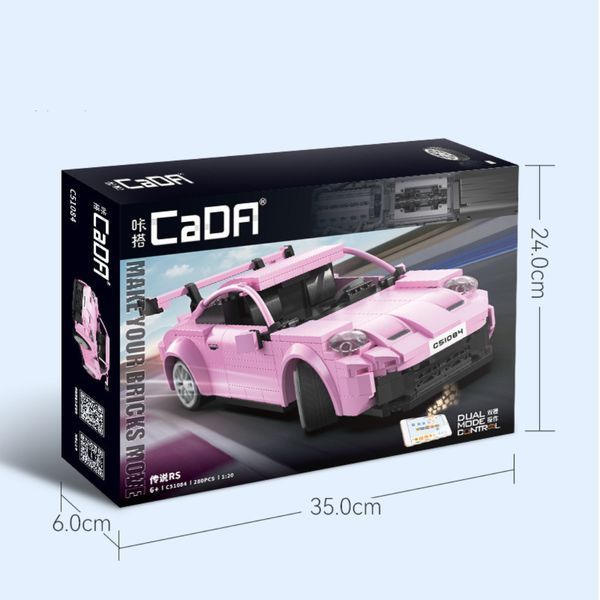 Конструктор CaDA Legend RS Pink (C51084) C51084 фото