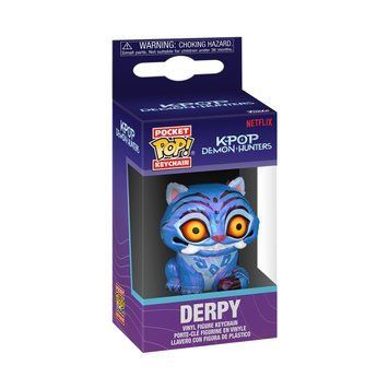 Игровая фигурка на клипсе Funko POP! серии Кейпоп-охотницы на демонов - Дерпи 95684 фото