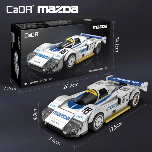 Конструктор CaDA 1:24 Mazda 787B #18 1991 (C55029W) C55029W фото