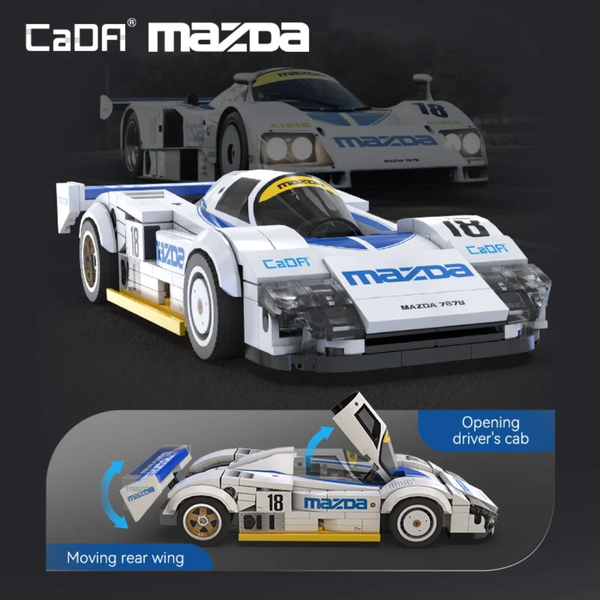 Конструктор CaDA 1:24 Mazda 787B #18 1991 (C55029W) C55029W фото