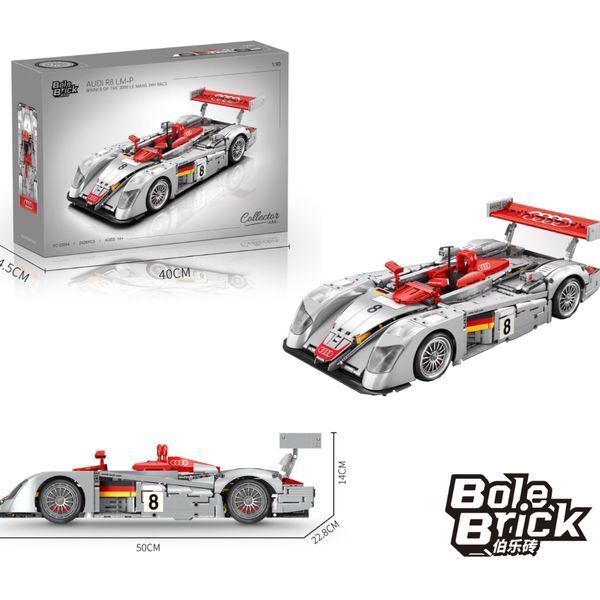 Конструктор AUDI R8 2426 деталей (YC-23044) YC-23044 фото