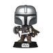 Игровая фигурка Funko POP! серии Мандалорец и Грогу - Мандалорец с оружием 90824 фото 2