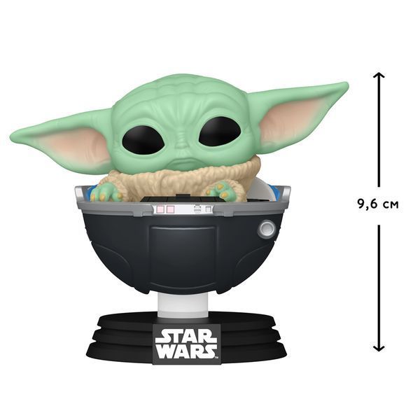 Ігрова фігурка Funko Pop! серії Мандалорець - Малюк Ґрогу у візочку 76551 фото