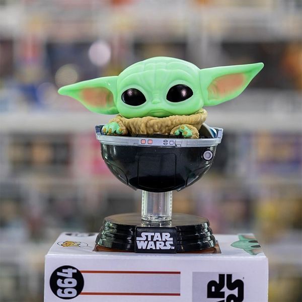 Ігрова фігурка Funko Pop! серії Мандалорець - Малюк Ґрогу у візочку 76551 фото