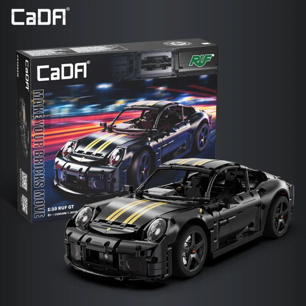 Конструктор CaDA Porsche 911 Black Edition (C63006W): Суперкар 1:10 C63006W фото