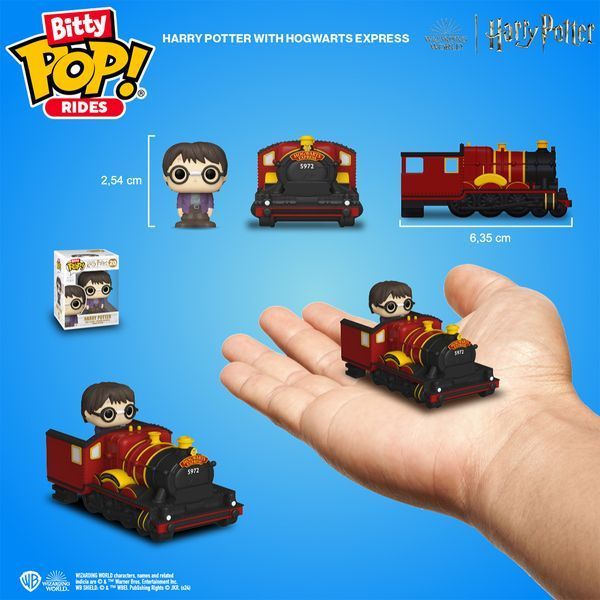 Набір фігурок Bitty Pop! Ride - Гаррі Поттер і Гоґвортський експрес 83622 фото