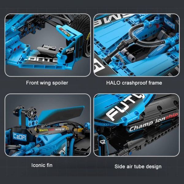 Конструктор CaDA Formula E: Перегоновий болід 1:10 (C64004) С64004 фото