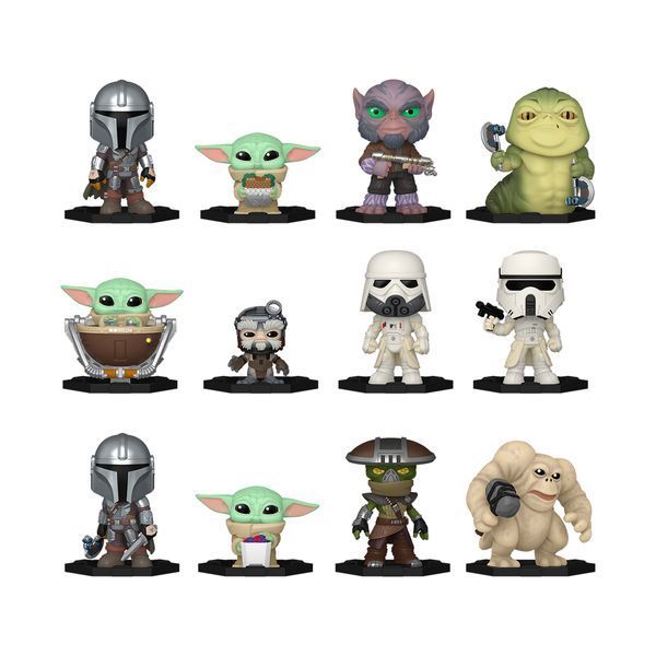 Игровая фигурка Mystery Minis - Мандалорец и Грогу (в ассорт., в диспл.) 90819 фото