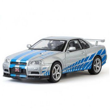 Nissan GTR R34 масштаб 1:18 18072N-B фото